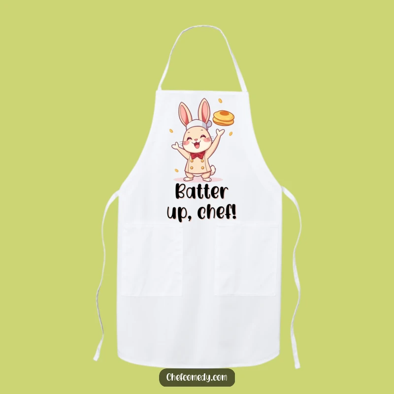 Funny Chef Rabbit Pancake Apron: Kitchen Breakfast Master, Perfect Funny Gift