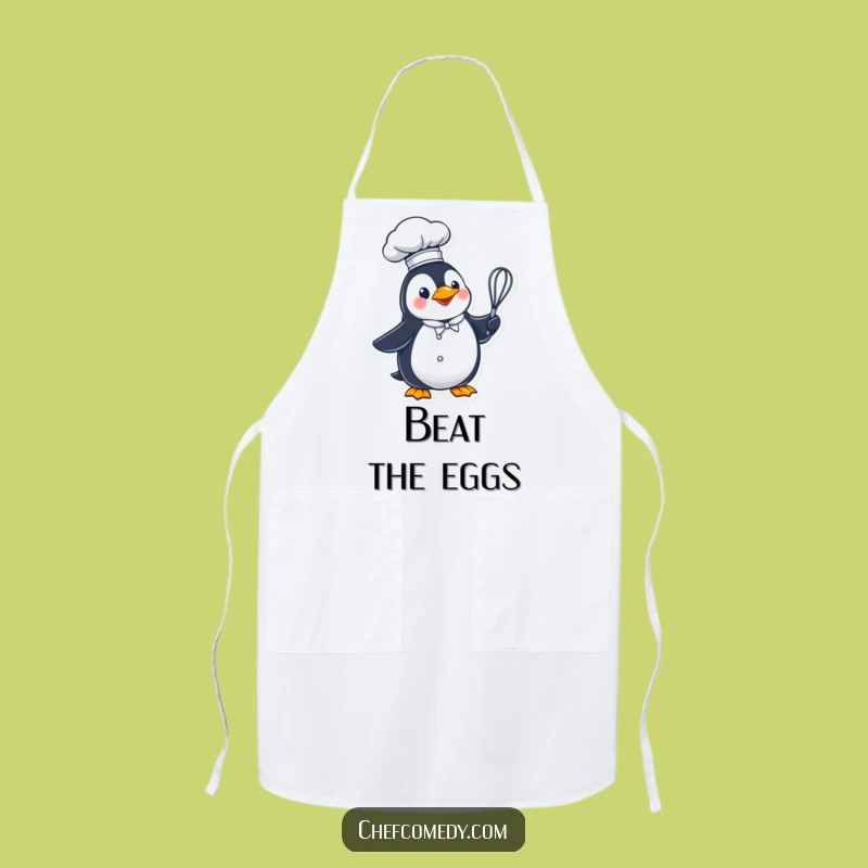 Funny Penguin Chef Apron - Cook with Hilarious Style & Protection!