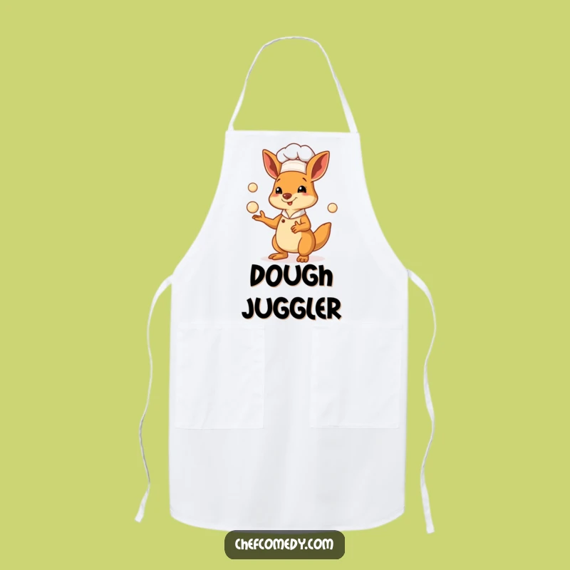 Funny Kangaroo Chef Apron - Kitchen Magic and Baker's Gift