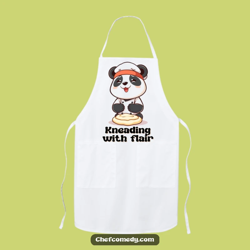 Funny Panda Chef Apron: Joyful Dough Kneader, Hilarious Kitchen Protection