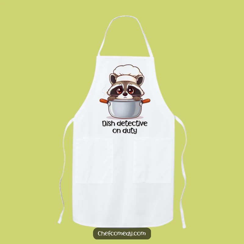 Funny Raccoon Chef Apron - Hilarious Kitchen Wear for the Intrigued