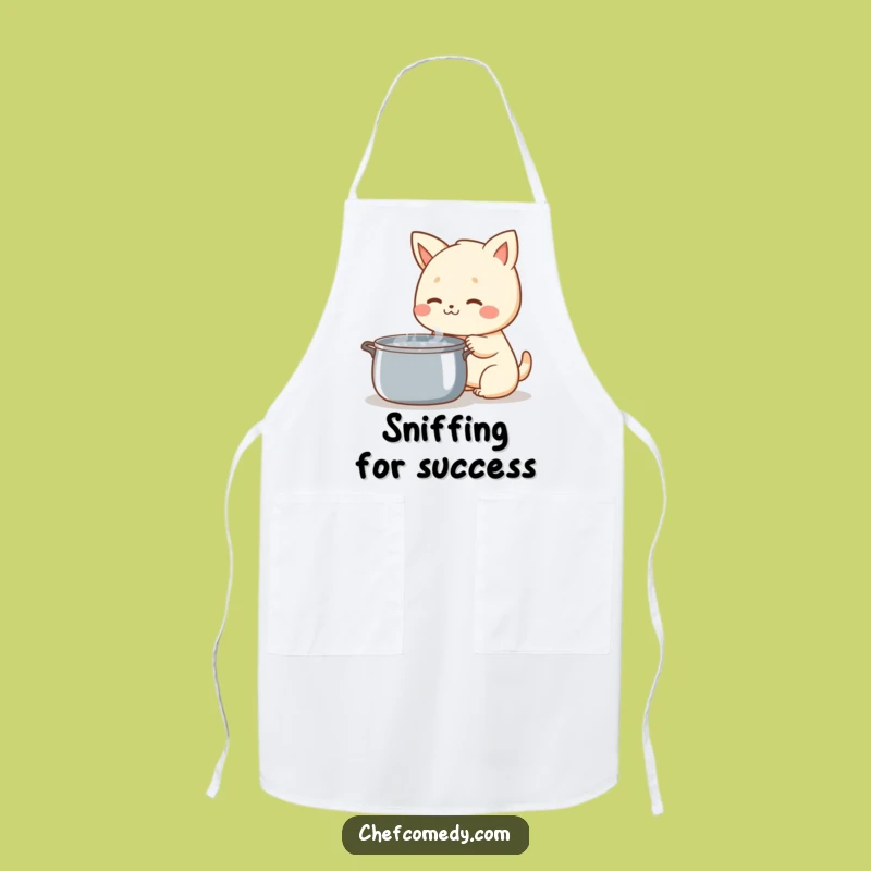 Funny Kawaii Animal Apron - Humorous Gift for Aspiring Chefs
