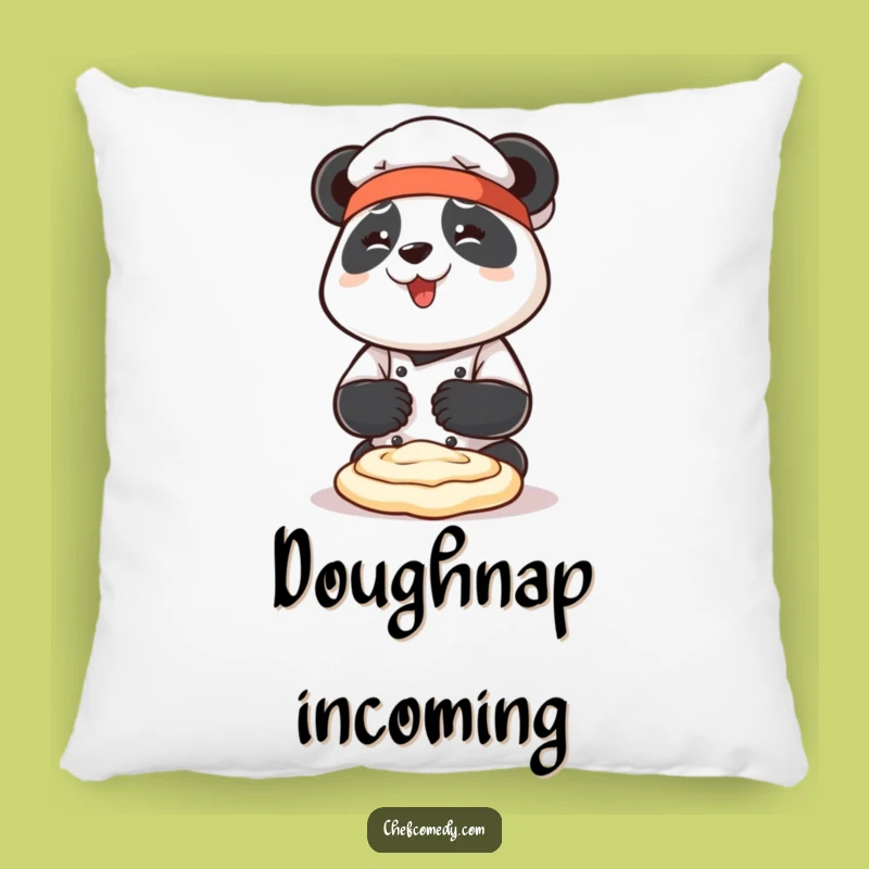 Funny Panda Chef Pillow: Comfy Dough Maker, Cozy Funny Decor
