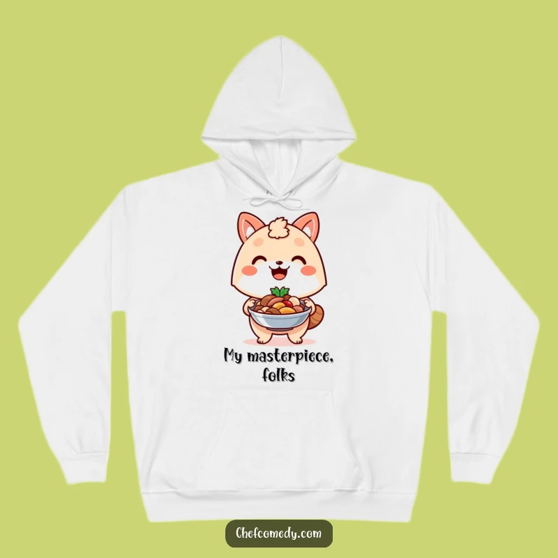 Funny Proud Chef Animal Dish Hoodie: Cozy Up with Culinary Pride