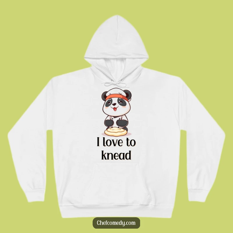 Funny Panda Chef Hoodie: Cozy Kneading Bear, Warm and Hilarious Gift