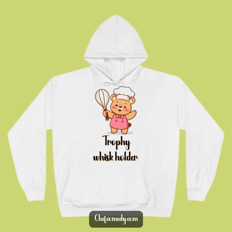 Cozy Funny Kawaii Bear Chef Hoodie: Stay Warm While Celebrating Culinary Triumphs