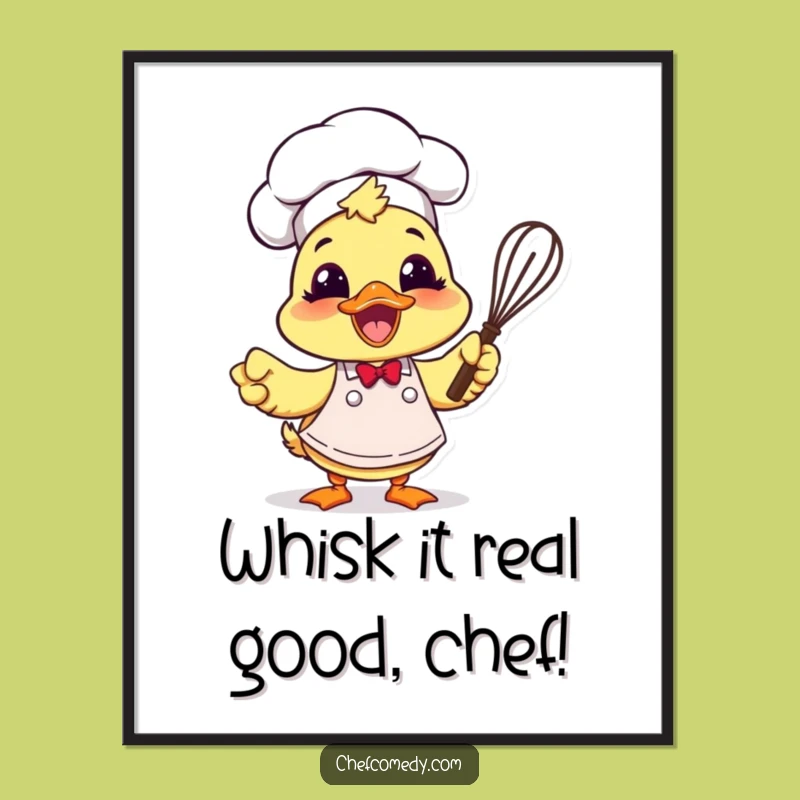 Free Printable Duck Chef Wall Art: Funny Downloadable Decor for Quirky Kitchens