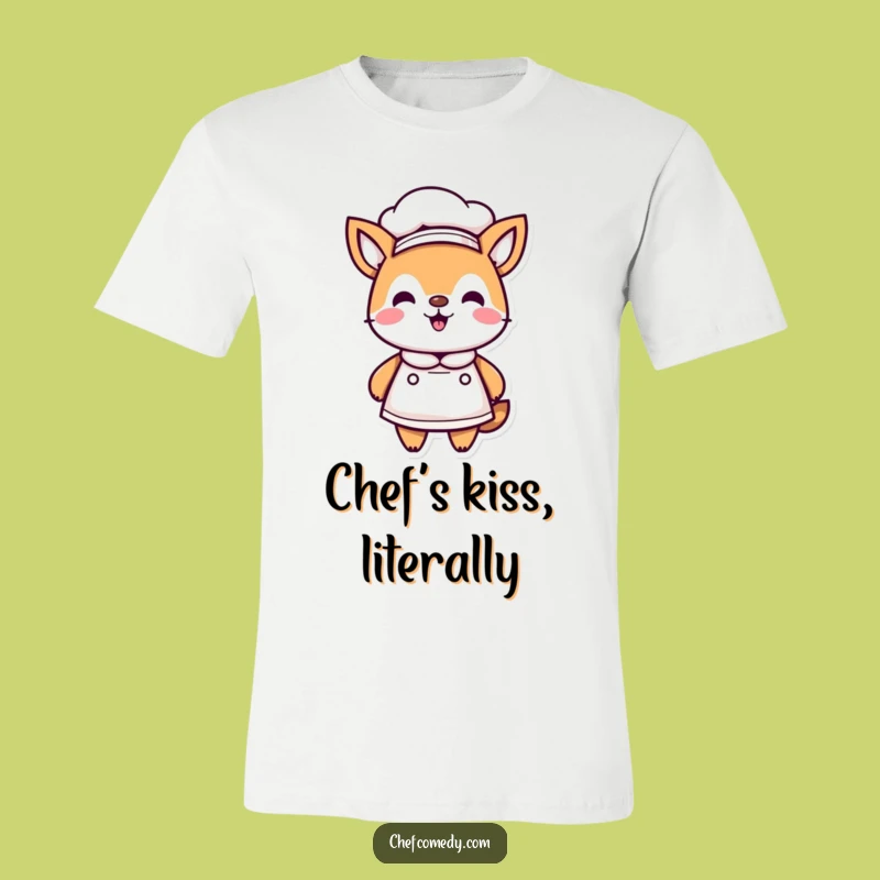 Funny Kawaii Chef T-Shirt - Humorous Gift for Foodie Friends