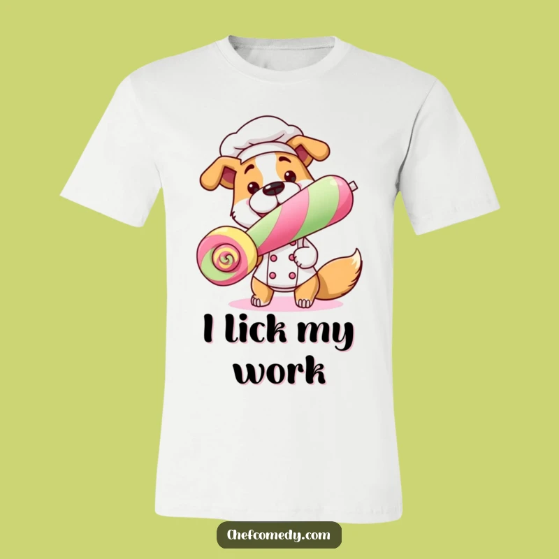 Funny Dog Chef T-Shirt: Sweet Humor & Pawsitivity, Great Gift!
